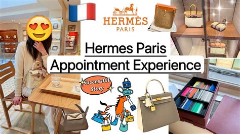 leather appointment hermes paris|hermès appointment online.